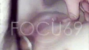 Doble anal en trio con facial
