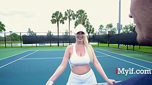 Milf Plays Tennis Then Enjoys Penis Fun