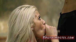 Skinny B Dildo Big-Breasted Platinum-Blonde Ultra-Cutie Cristi!