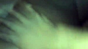 Chocolate girl enjoys big black cock in threesome.