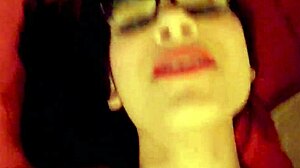 latina gets oral and doggystyle on sofa with psychologist