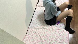 Japanese Amateur Discovers Wild Solo Pleasure in Session