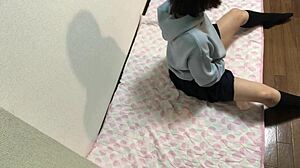 Japanese Amateur Discovers Wild Solo Pleasure in Session