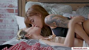 gorgeous lesbians can't get enough of anal toy play. their orgasms are wild!