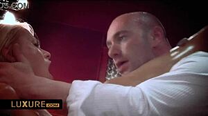 This babe is giving a hard anal session in the toilet with fingering and assfucking