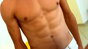 Gay guys stripping for sex fun