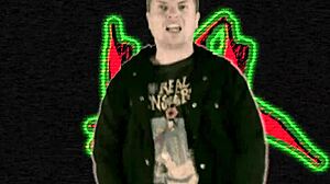 Rapper screams while fucking purple bitch in anal jinx cosplay, making her squirt with her big tits bouncing