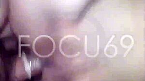 Doble anal en trio con facial