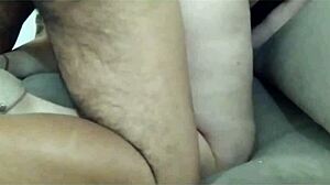 latina caught in intense anal session