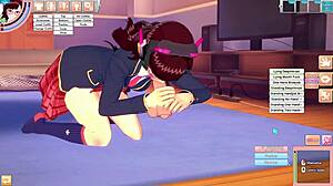 D.Va Gets Fucked Hard In The Room!