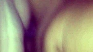 That huge cumshot from the black guy landed right on my belly, feeling so interracial and intense