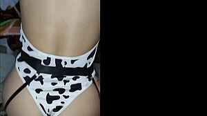 Niece dances dembow in hot outfit, lets uncle watch