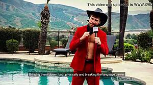 i'm competing naked with felix and justin, our big cocks hard and ready