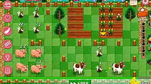 Nutaku Booty Farm Hentai Game Part 22 features brunette and blonde milfs on a ranch with fantasy elements.