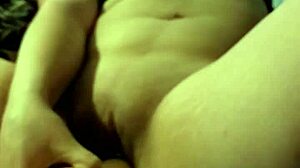 Damn! Wife Teases with Wet Dildo Play in Wild Toy Session!  