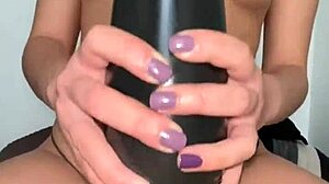 My Puta Amiga MASTURBATES Me With Toy