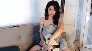 Sexy Young 18+ Dances Seductively With Big Tits