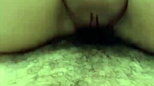 my wife with big tits squirts twice and shakes.