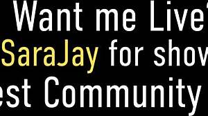 Hot Curvy Sara Jay Wraps Thick Thighs Around King Noire