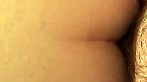 I taped this amateur anal POV, but it came out shaky.