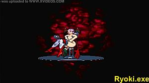 kuromaru fights lilith queen of fighters anime