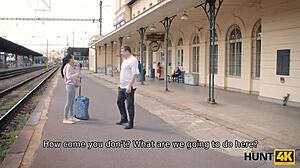 hunt4k old man trades gf for cash to stranger