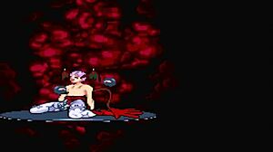 kuromaru fights lilith queen of fighters anime