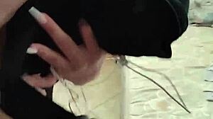 My New Study Partner Estefi Invites Me to Her Apartment.