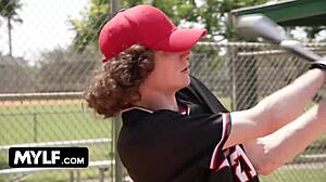 a league of her own part 3 - bring it home by milfbody featuring callie brooks - mylf riding cowgirl ass big cock brunette bedroom uniform brown eyes big tits cock