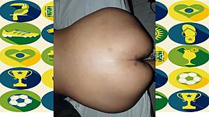 Brazilian Ass Gets Hardcore Pounding