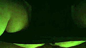 Husband Fucks Cum Into Chubby Wife's Pussy As Her Fat Body Jiggles Wildly.