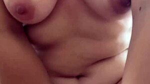 my wife with big tits squirts twice and shakes.