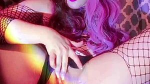 Cutie Plays With Pussy And Ass Using Dildo And Toys