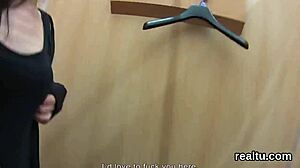 Czech Nympho Teased In Mall Then Plowed POV