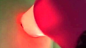 Big tits teen 18+ uses vibrator and dildo on her pussy and tits.