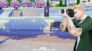 the tourist explores 3d hentai world in preview