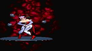 kuromaru fights lilith queen of fighters anime