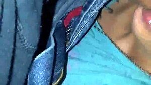 She gives head on her best friend's porch in public