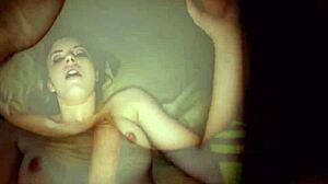 Young petite Lexi Davis SUCKS cock in POV before ROUGH FUCKING her small tits bouncing.