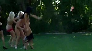 Bikini girls in hot group sex 🔥