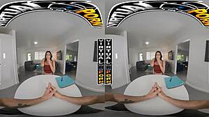 virtual porn french anal lesson with cassie del isla in vr, oops