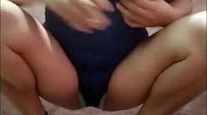 Stepsister fantasizes stepbrother sex while touching herself