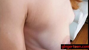 Petite Redhead Ava Parker Shines in Sensual Wet T-Shirt Contest