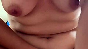 my wife with big tits squirts twice and shakes.