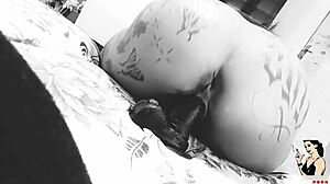 Paty angels rides mega comforter to multiple orgasms 😍