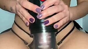 My Puta Amiga MASTURBATES Me With Toy