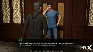 In Dusklight Manor, cute redhead girl rides strong cock with ripped clothes in episode 1.39.