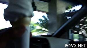 Jodi Taylor Gives Sloppy Rough Blowjob With Ball Licking In POV