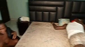 Akwaibom Housewife Sneaky Fucks Family Visitor with Big Black Cock