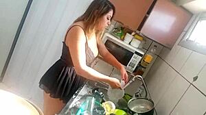 Behind the scenes with Sarah Rosa in a spicy Latina vlog